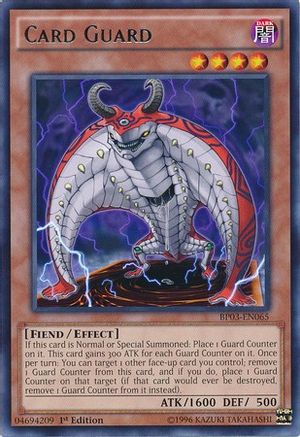Card Guard (BP03-EN065) - Battle Pack 3: Monster League 1st Edition - Premium Yugioh Single from Konami - Just $0.25! Shop now at Game Crave Tournament Store