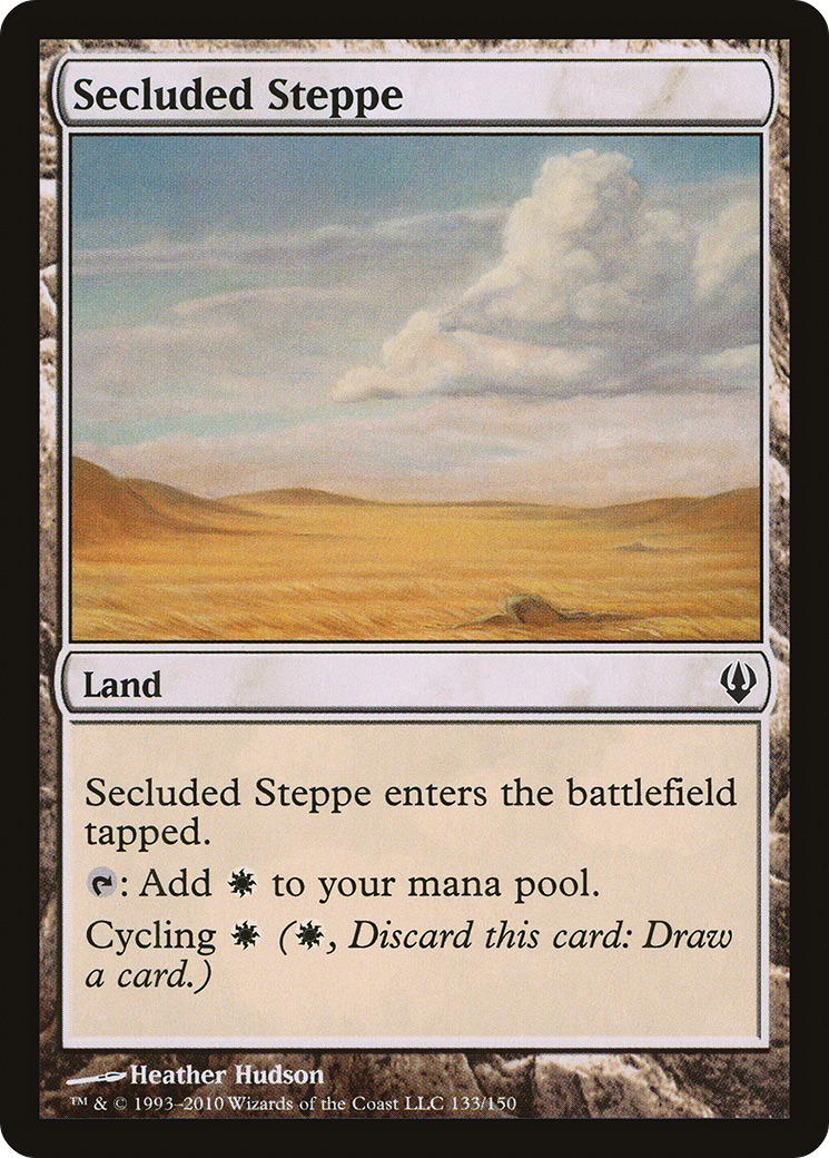 Secluded Steppe (ARC-133) - Archenemy - Premium MTG Single from Wizards of the Coast - Just $0.08! Shop now at Game Crave Tournament Store