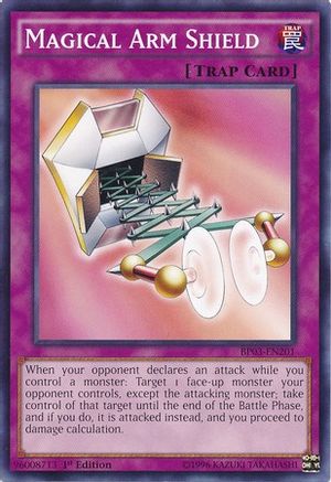 Magical Arm Shield (BP03-EN201) - Battle Pack 3: Monster League 1st Edition - Premium Yugioh Single from Konami - Just $0.08! Shop now at Game Crave Tournament Store