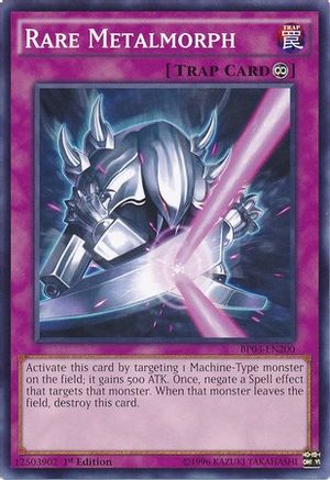 Rare Metalmorph (BP03-EN200) - Battle Pack 3: Monster League 1st Edition - Premium Yugioh Single from Konami - Just $0.08! Shop now at Game Crave Tournament Store