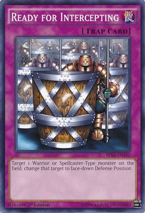 Ready for Intercepting (BP03-EN192) - Battle Pack 3: Monster League 1st Edition - Premium Yugioh Single from Konami - Just $0.08! Shop now at Game Crave Tournament Store
