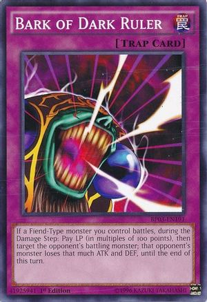 Bark of Dark Ruler (BP03-EN191) - Battle Pack 3: Monster League 1st Edition - Premium Yugioh Single from Konami - Just $0.08! Shop now at Game Crave Tournament Store