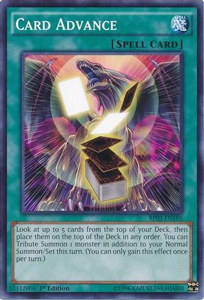 Card Advance (BP03-EN185) - Battle Pack 3: Monster League 1st Edition - Premium Yugioh Single from Konami - Just $0.08! Shop now at Game Crave Tournament Store