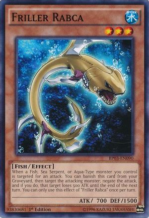 Friller Rabca (BP03-EN090) - Battle Pack 3: Monster League 1st Edition - Premium Yugioh Single from Konami - Just $0.08! Shop now at Game Crave Tournament Store