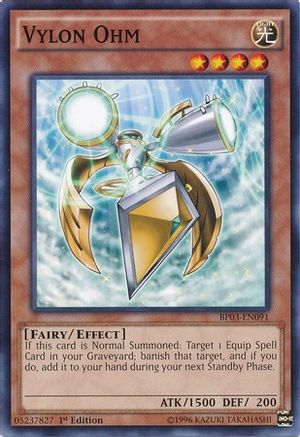 Vylon Ohm (BP03-EN091) - Battle Pack 3: Monster League 1st Edition - Premium Yugioh Single from Konami - Just $0.25! Shop now at Game Crave Tournament Store