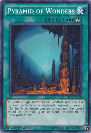 Pyramid of Wonders (BP03-EN168) - Battle Pack 3: Monster League 1st Edition - Premium Yugioh Single from Konami - Just $0.08! Shop now at Game Crave Tournament Store