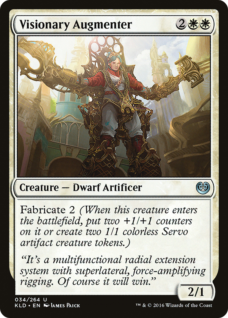 Visionary Augmenter (KLD-034) - Kaladesh - Premium MTG Single from Wizards of the Coast - Just $0.25! Shop now at Game Crave Tournament Store