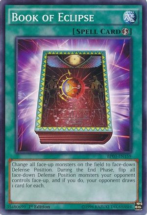 Book of Eclipse (BP03-EN159) - Battle Pack 3: Monster League 1st Edition - Premium Yugioh Single from Konami - Just $0.09! Shop now at Game Crave Tournament Store