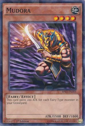 Mudora (Shatterfoil) (BP03-EN006) - Battle Pack 3: Monster League 1st Edition - Premium Yugioh Single from Konami - Just $0.08! Shop now at Game Crave Tournament Store