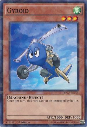 Gyroid (Shatterfoil) (BP03-EN016) - Battle Pack 3: Monster League 1st Edition - Premium Yugioh Single from Konami - Just $0.08! Shop now at Game Crave Tournament Store