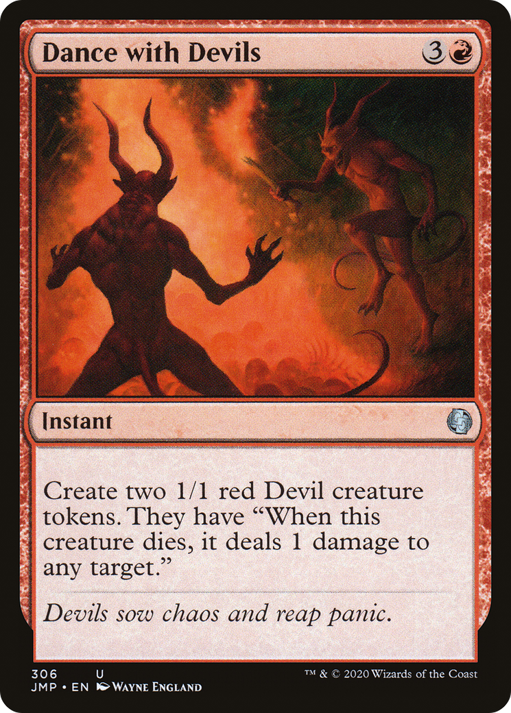 Dance with Devils (JMP-306) - Jumpstart - Premium MTG Single from Wizards of the Coast - Just $0.25! Shop now at Game Crave Tournament Store