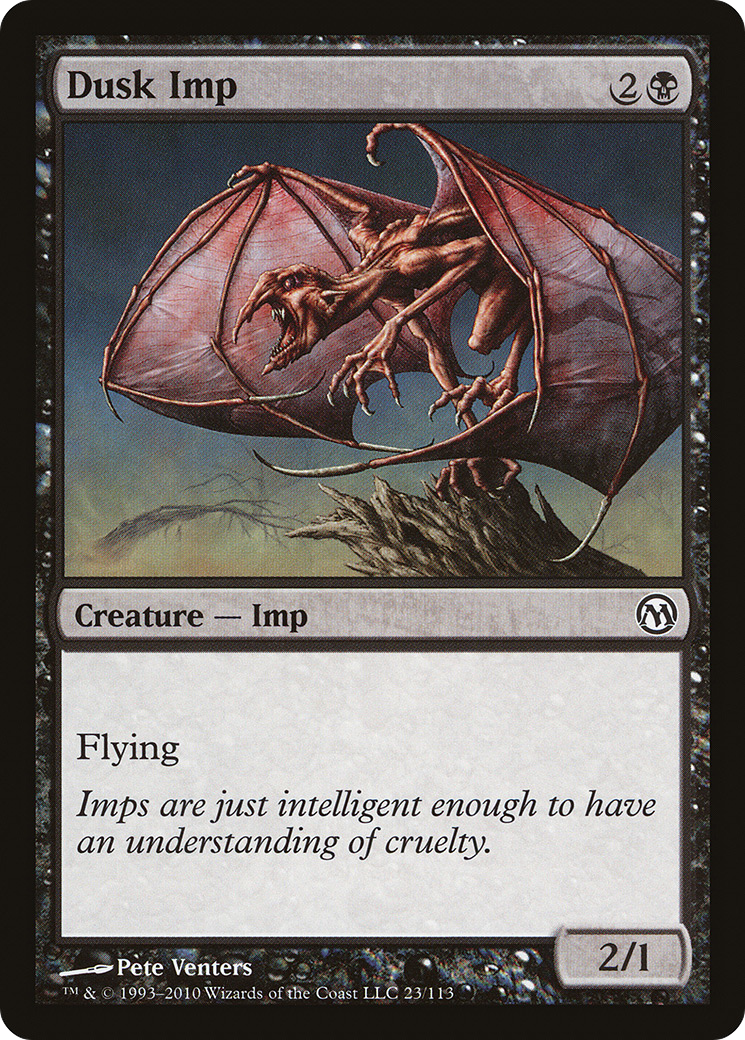 Dusk Imp (DPA-023) - Duels of the Planeswalkers - Premium MTG Single from Wizards of the Coast - Just $0.25! Shop now at Game Crave Tournament Store