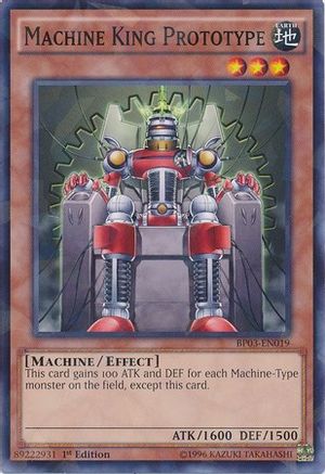 Machine King Prototype (Shatterfoil) (BP03-EN019) - Battle Pack 3: Monster League 1st Edition - Premium Yugioh Single from Konami - Just $0.08! Shop now at Game Crave Tournament Store