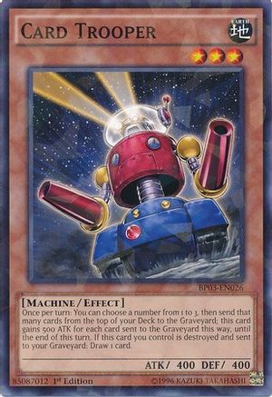 Card Trooper (Shatterfoil) (BP03-EN026) - Battle Pack 3: Monster League 1st Edition - Premium Yugioh Single from Konami - Just $0.08! Shop now at Game Crave Tournament Store