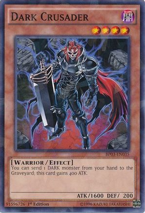 Dark Crusader (Shatterfoil) (BP03-EN035) - Battle Pack 3: Monster League 1st Edition - Premium Yugioh Single from Konami - Just $0.37! Shop now at Game Crave Tournament Store