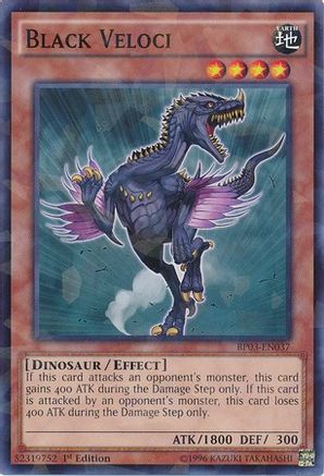 Game Crave Tournament Store - Black Veloci (Shatterfoil) (BP03-EN037) -  Battle Pack 3: Monster League 1st Edition