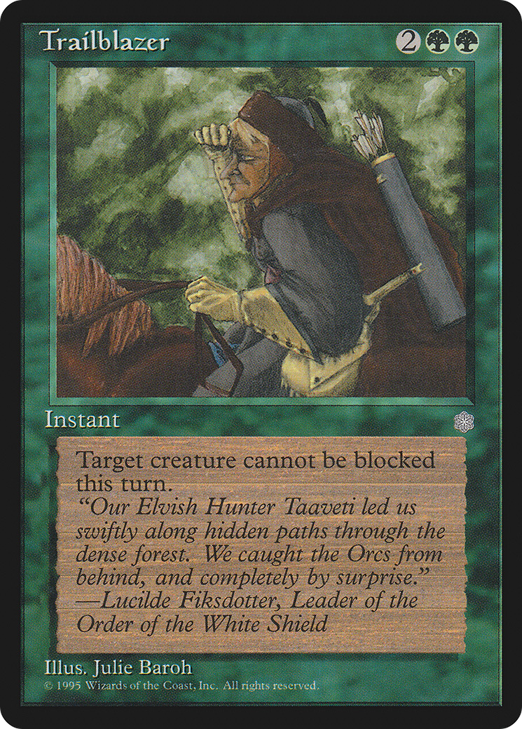 Trailblazer (ICE-272) - Ice Age - Premium MTG Single from Wizards of the Coast - Just $0.45! Shop now at Game Crave Tournament Store