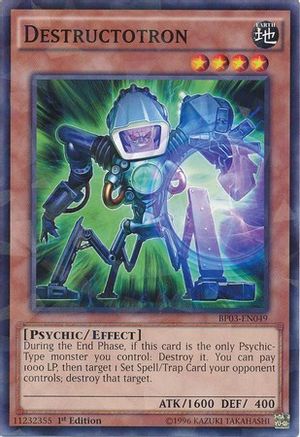 Destructotron (Shatterfoil) (BP03-EN049) - Battle Pack 3: Monster League 1st Edition - Premium Yugioh Single from Konami - Just $0.34! Shop now at Game Crave Tournament Store