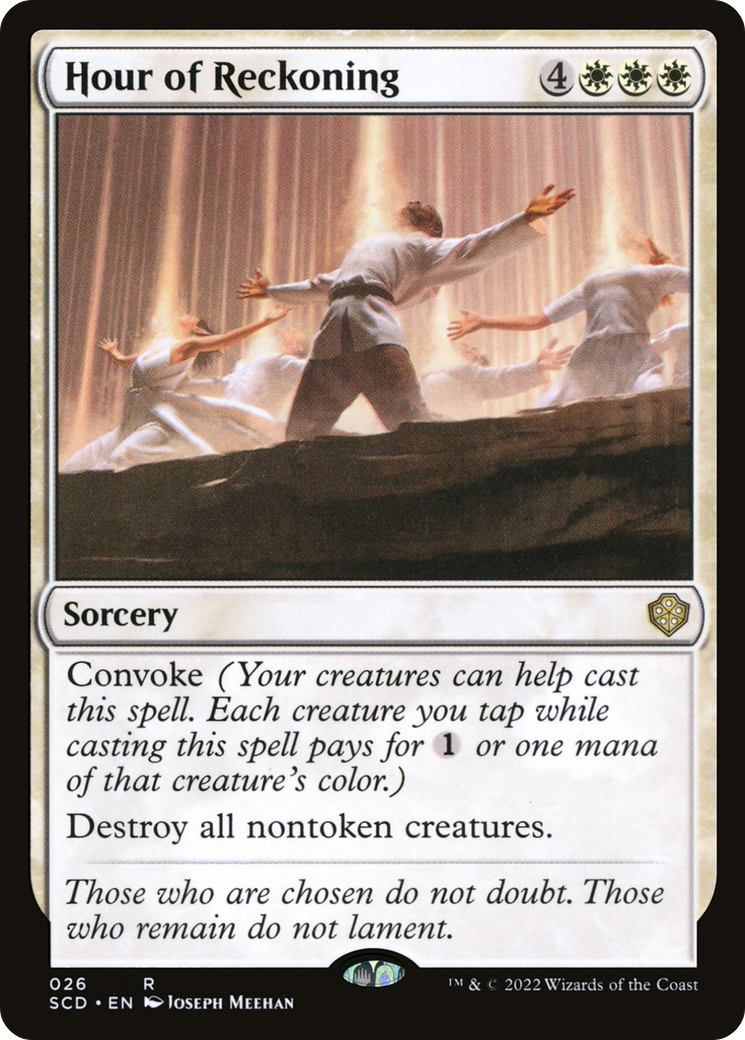 Hour of Reckoning (SCD-026) - Starter Commander Decks - Premium MTG Single from Wizards of the Coast - Just $0.08! Shop now at Game Crave Tournament Store