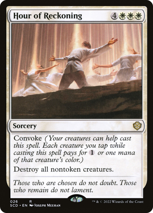 Hour of Reckoning (SCD-026) - Starter Commander Decks - Premium MTG Single from Wizards of the Coast - Just $0.08! Shop now at Game Crave Tournament Store