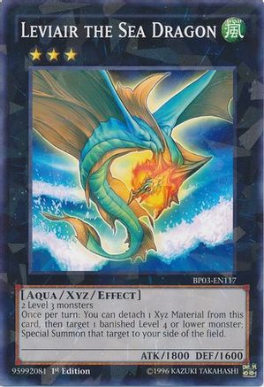Leviair the Sea Dragon (Shatterfoil) (BP03-EN117) - Battle Pack 3: Monster League 1st Edition - Premium Yugioh Single from Konami - Just $0.70! Shop now at Game Crave Tournament Store