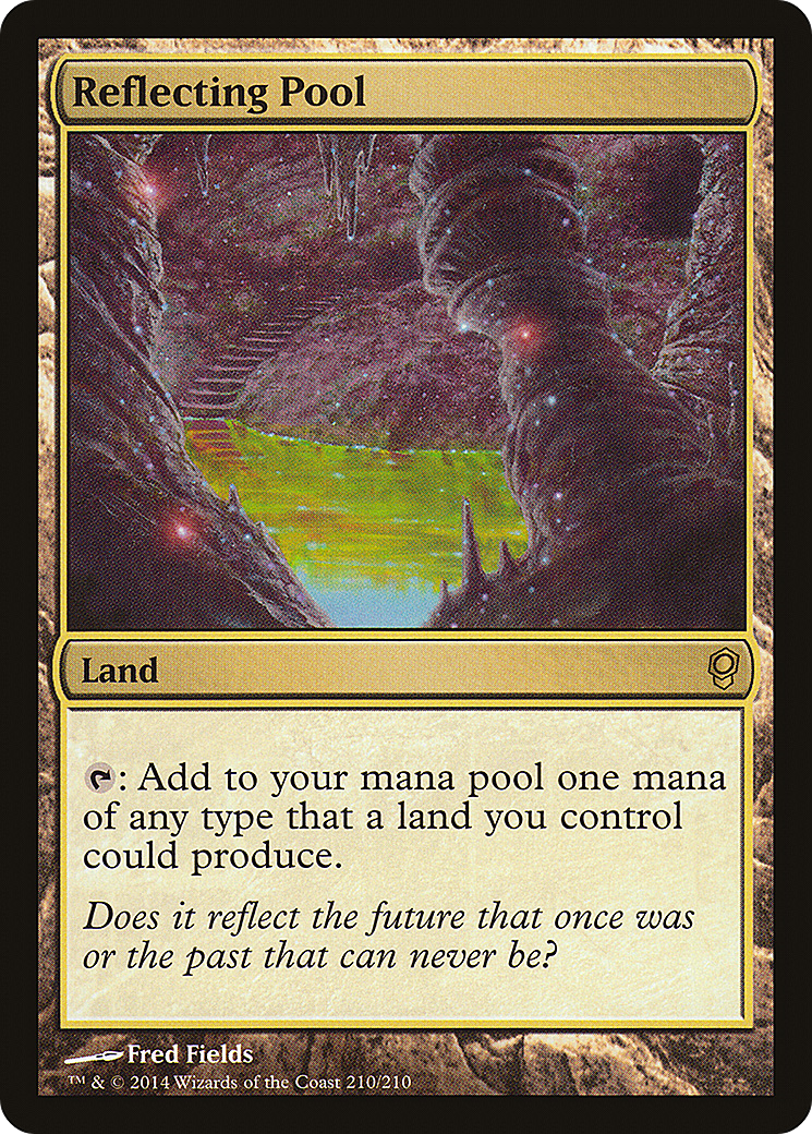 Reflecting Pool (CNS-210) - Conspiracy - Premium MTG Single from Wizards of the Coast - Just $6.40! Shop now at Game Crave Tournament Store