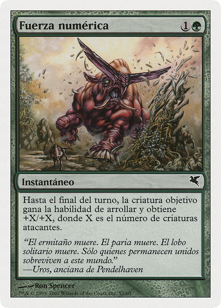 Strength in Numbers (PSAL-J52) - Salvat 2005 - Premium MTG Single from Wizards of the Coast - Just $0! Shop now at Game Crave Tournament Store
