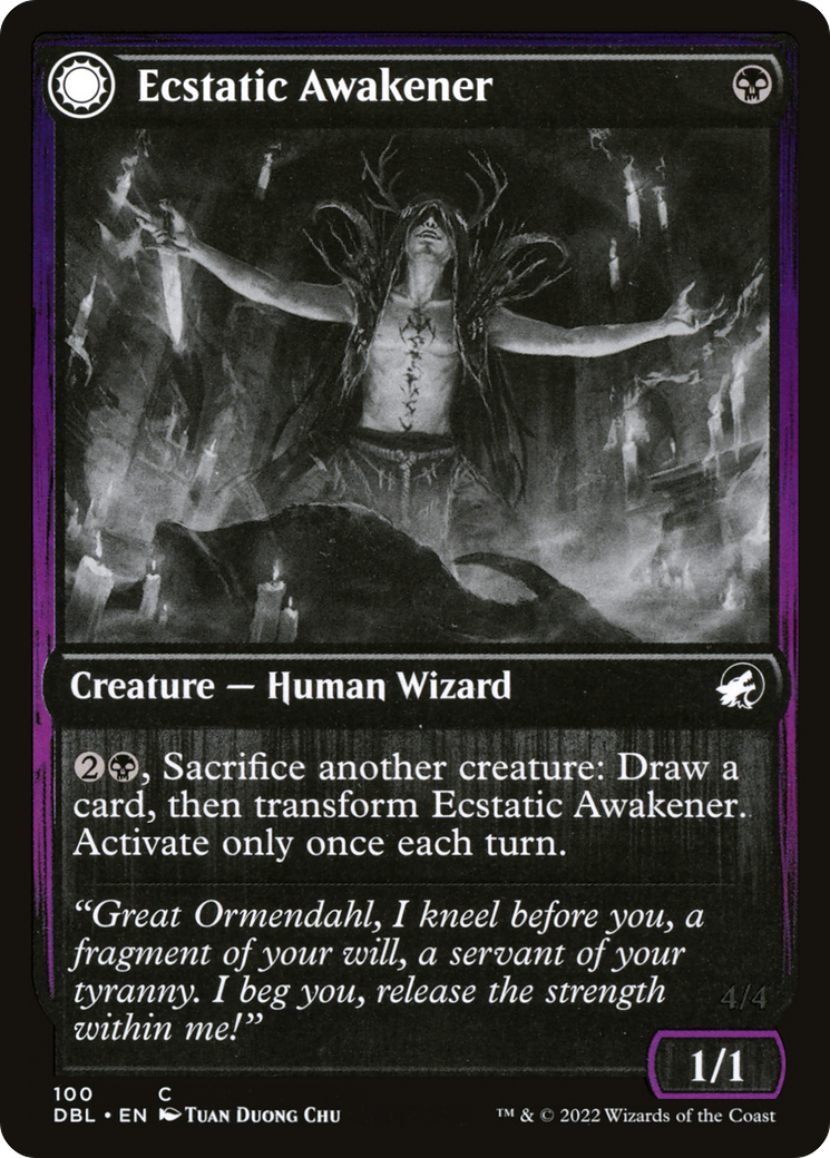 Ecstatic Awakener // Awoken Demon (DBL-100) - Innistrad: Double Feature: (Double Faced Transform) - Premium MTG Single from Wizards of the Coast - Just $0.08! Shop now at Game Crave Tournament Store