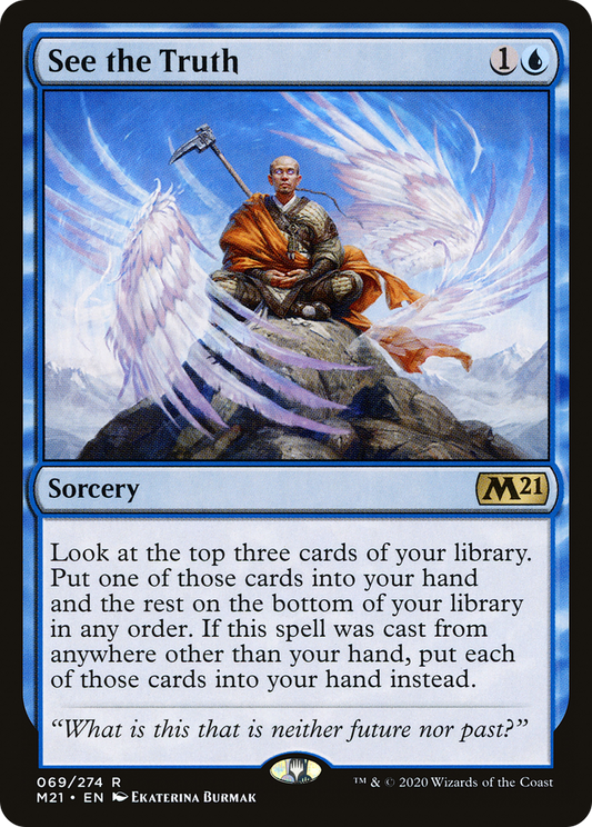 See the Truth (M21-069) - Core Set 2021 - Premium MTG Single from Wizards of the Coast - Just $0.19! Shop now at Game Crave Tournament Store