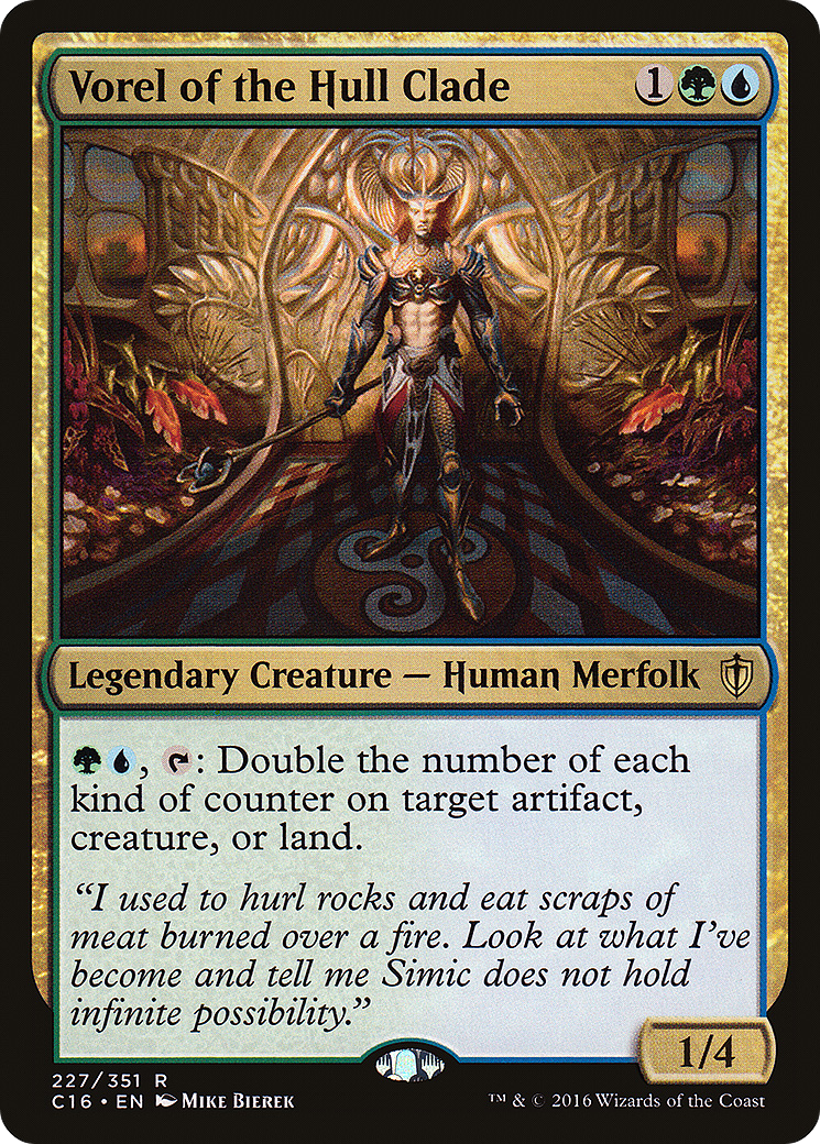 Vorel of the Hull Clade (C16-227) - Commander 2016 - Premium MTG Single from Wizards of the Coast - Just $0.55! Shop now at Game Crave Tournament Store