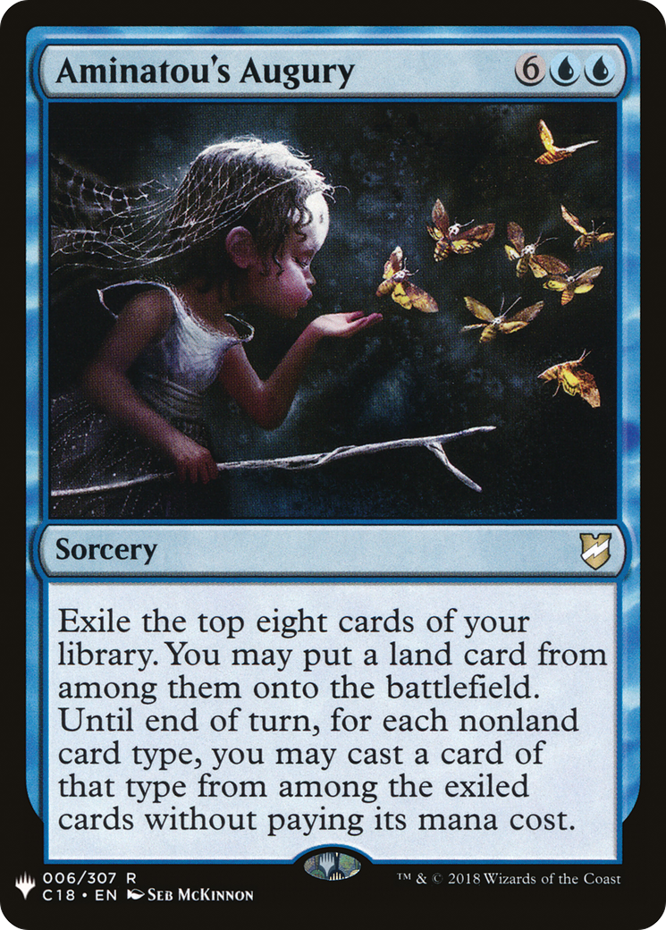 Aminatou's Augury (MB1-285) - Mystery Booster - Premium MTG Single from Wizards of the Coast - Just $0.09! Shop now at Game Crave Tournament Store