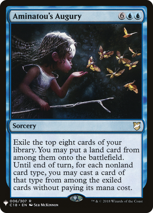 Aminatou's Augury (MB1-285) - Mystery Booster - Premium MTG Single from Wizards of the Coast - Just $0.09! Shop now at Game Crave Tournament Store