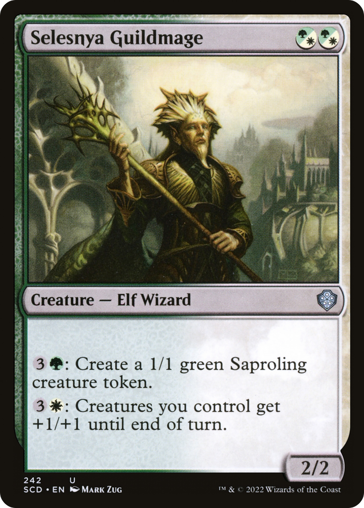Selesnya Guildmage (SCD-242) - Starter Commander Decks - Premium MTG Single from Wizards of the Coast - Just $0.08! Shop now at Game Crave Tournament Store