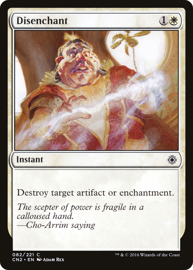Disenchant (CN2-082) - Conspiracy: Take the Crown Foil - Premium MTG Single from Wizards of the Coast - Just $0.25! Shop now at Game Crave Tournament Store