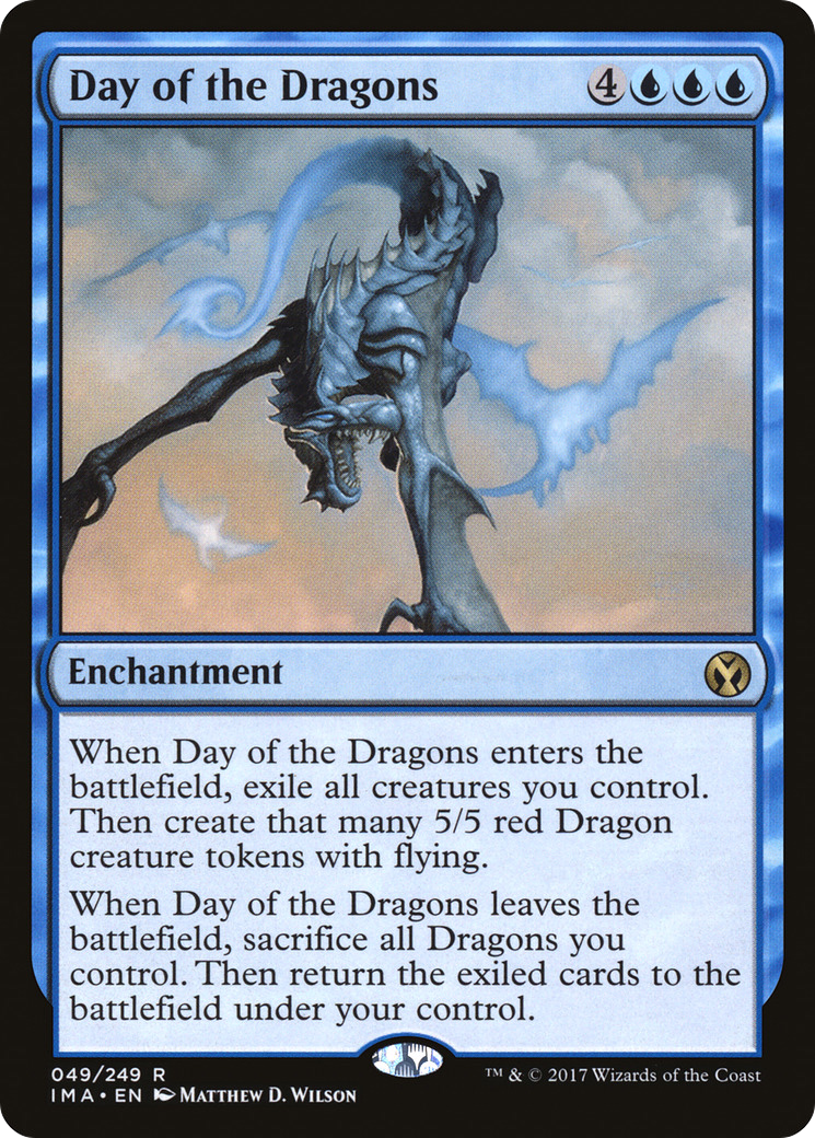 Day of the Dragons (IMA-049) - Iconic Masters - Premium MTG Single from Wizards of the Coast - Just $0.08! Shop now at Game Crave Tournament Store