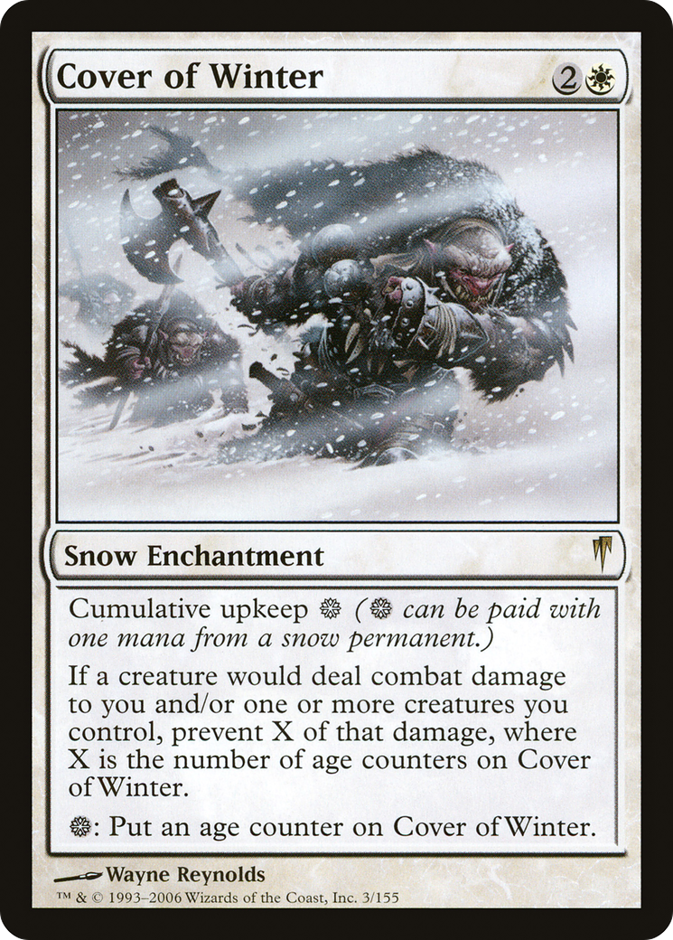 Cover of Winter (CSP-003) - Coldsnap Foil - Premium MTG Single from Wizards of the Coast - Just $0.63! Shop now at Game Crave Tournament Store