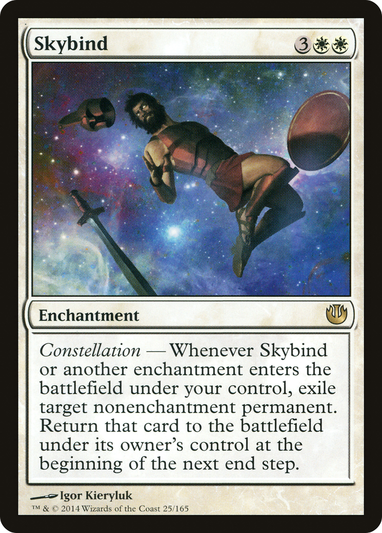 Skybind (JOU-025) - Journey into Nyx Foil - Premium MTG Single from Wizards of the Coast - Just $0.98! Shop now at Game Crave Tournament Store