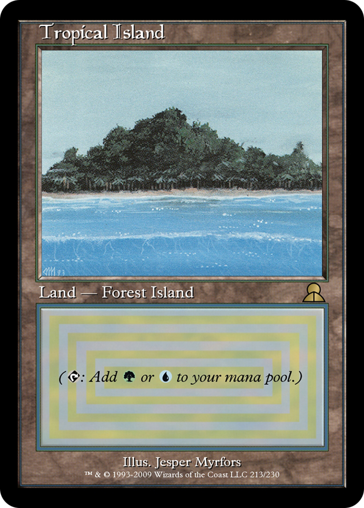 Tropical Island (ME3-213) - Masters Edition III - Premium MTG Single from Wizards of the Coast - Just $0! Shop now at Game Crave Tournament Store
