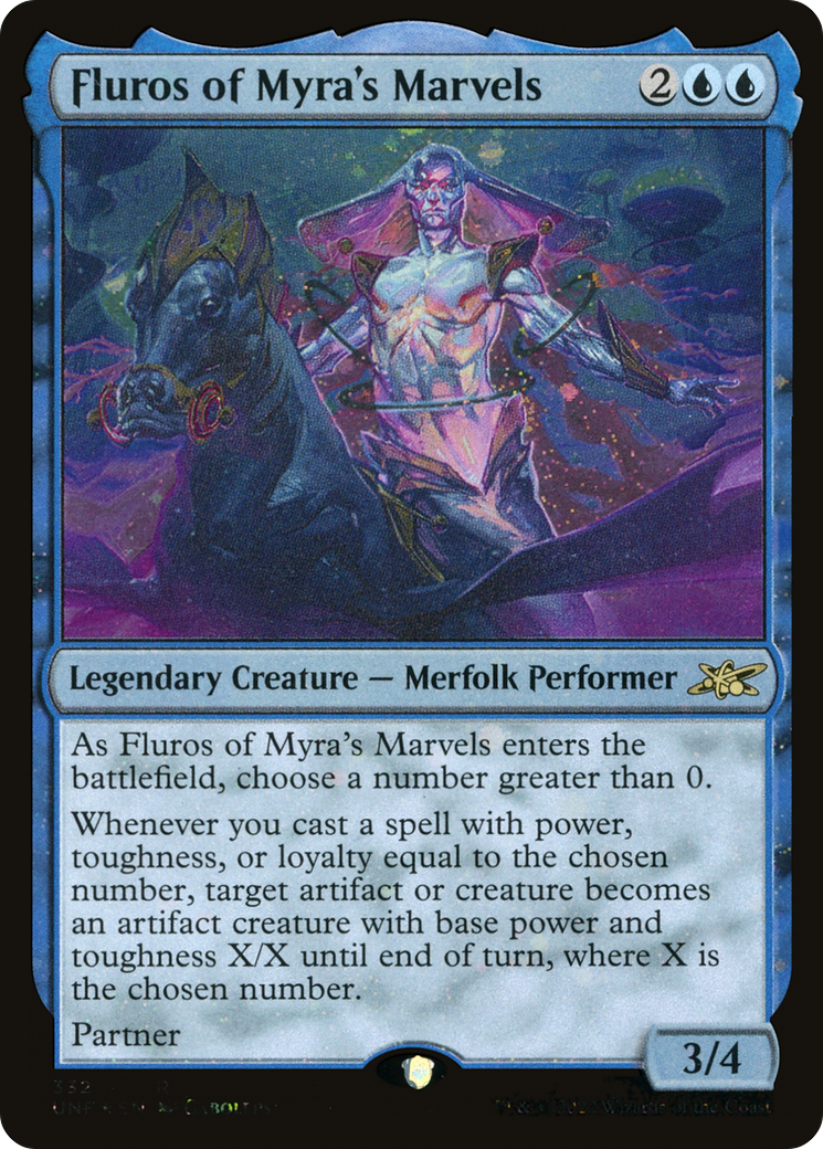 Fluros of Myra's Marvels (UNF-332) - Unfinity Foil - Premium MTG Single from Wizards of the Coast - Just $0.08! Shop now at Game Crave Tournament Store