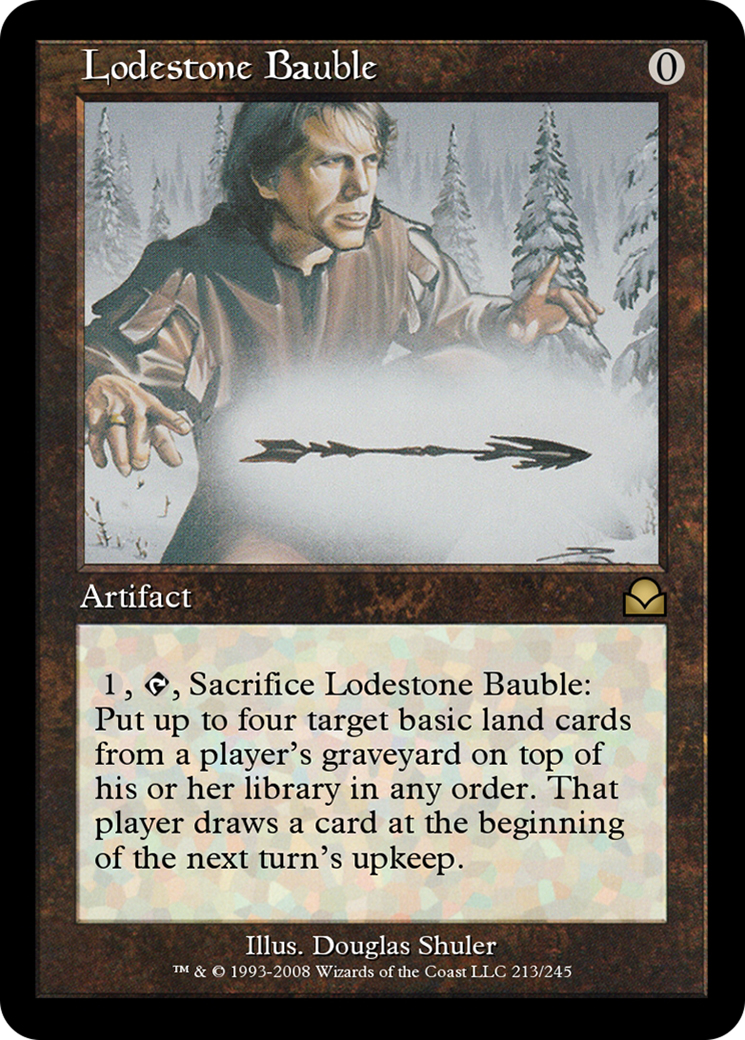 Lodestone Bauble (ME2-213) - Masters Edition II Foil - Premium MTG Single from Wizards of the Coast - Just $0! Shop now at Game Crave Tournament Store