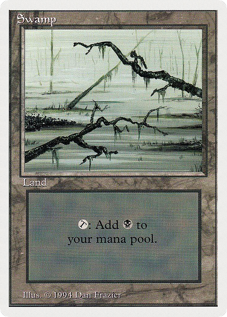 Swamp (SUM-300) - Summer Magic / Edgar - Premium MTG Single from Wizards of the Coast - Just $0.30! Shop now at Game Crave Tournament Store