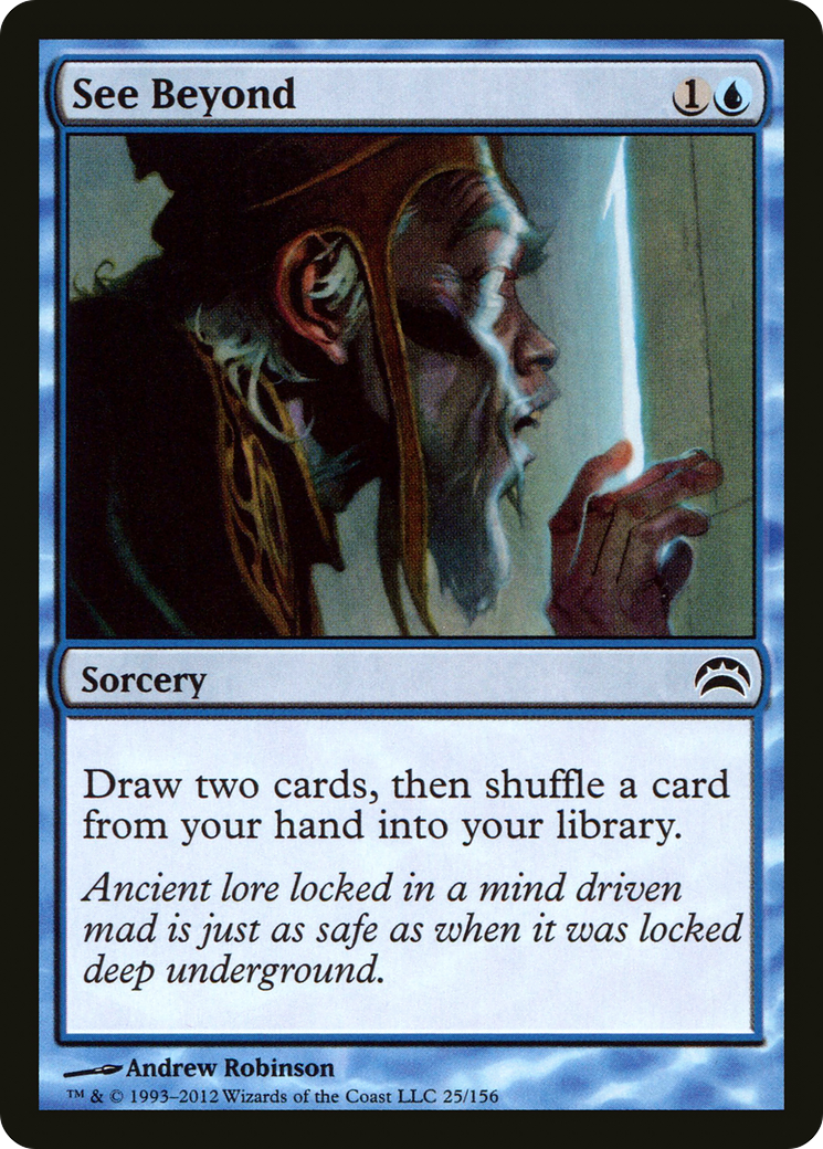See Beyond (PC2-025) - Planechase 2012 - Premium MTG Single from Wizards of the Coast - Just $0.08! Shop now at Game Crave Tournament Store