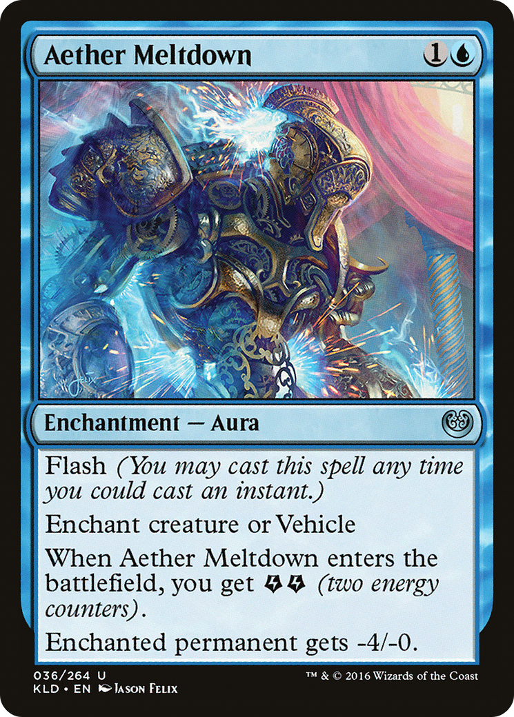 Aether Meltdown (KLD-036) - Kaladesh Foil - Premium MTG Single from Wizards of the Coast - Just $0.12! Shop now at Game Crave Tournament Store