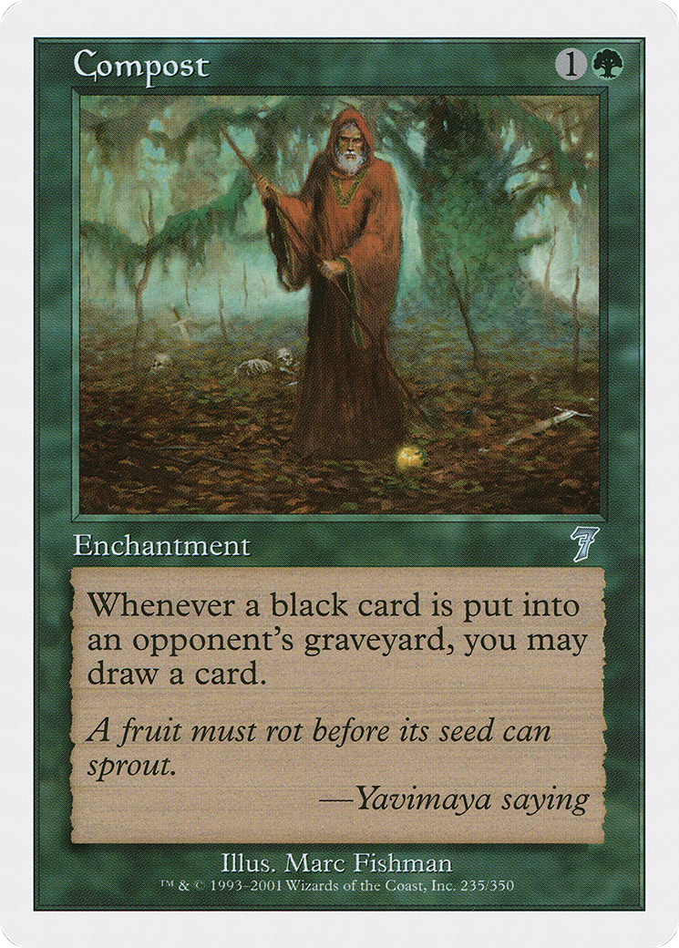 Compost (7ED-235) - Seventh Edition - Premium MTG Single from Wizards of the Coast - Just $0.27! Shop now at Game Crave Tournament Store