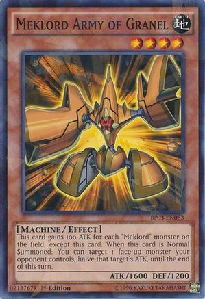 Meklord Army of Granel (Shatterfoil) (BP03-EN083) - Battle Pack 3: Monster League 1st Edition - Premium Yugioh Single from Konami - Just $0.08! Shop now at Game Crave Tournament Store