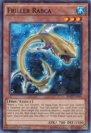 Friller Rabca (Shatterfoil) (BP03-EN090) - Battle Pack 3: Monster League 1st Edition - Premium Yugioh Single from Konami - Just $0.25! Shop now at Game Crave Tournament Store