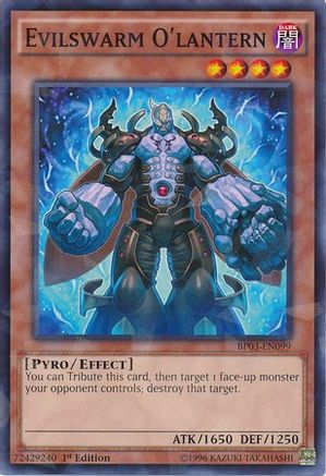 Evilswarm O'lantern (Shatterfoil) (BP03-EN099) - Battle Pack 3: Monster League 1st Edition - Premium Yugioh Single from Konami - Just $0.08! Shop now at Game Crave Tournament Store