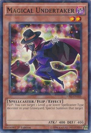 Magical Undertaker (Shatterfoil) (BP03-EN105) - Battle Pack 3: Monster League 1st Edition - Premium Yugioh Single from Konami - Just $0.08! Shop now at Game Crave Tournament Store