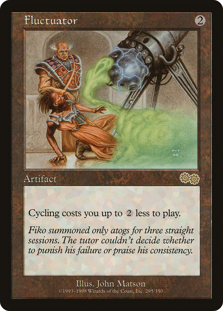 Fluctuator (USG-295) - Urza's Saga - Premium MTG Single from Wizards of the Coast - Just $1.36! Shop now at Game Crave Tournament Store