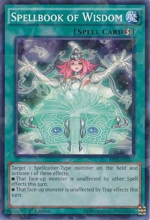 Spellbook of Wisdom (Shatterfoil) (BP03-EN177) - Battle Pack 3: Monster League 1st Edition - Premium Yugioh Single from Konami - Just $0.98! Shop now at Game Crave Tournament Store